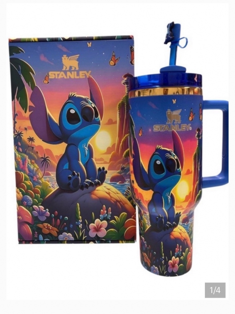 🆕 Stanley x loveshackfancy gift box lilo & stitch new viral 40oz